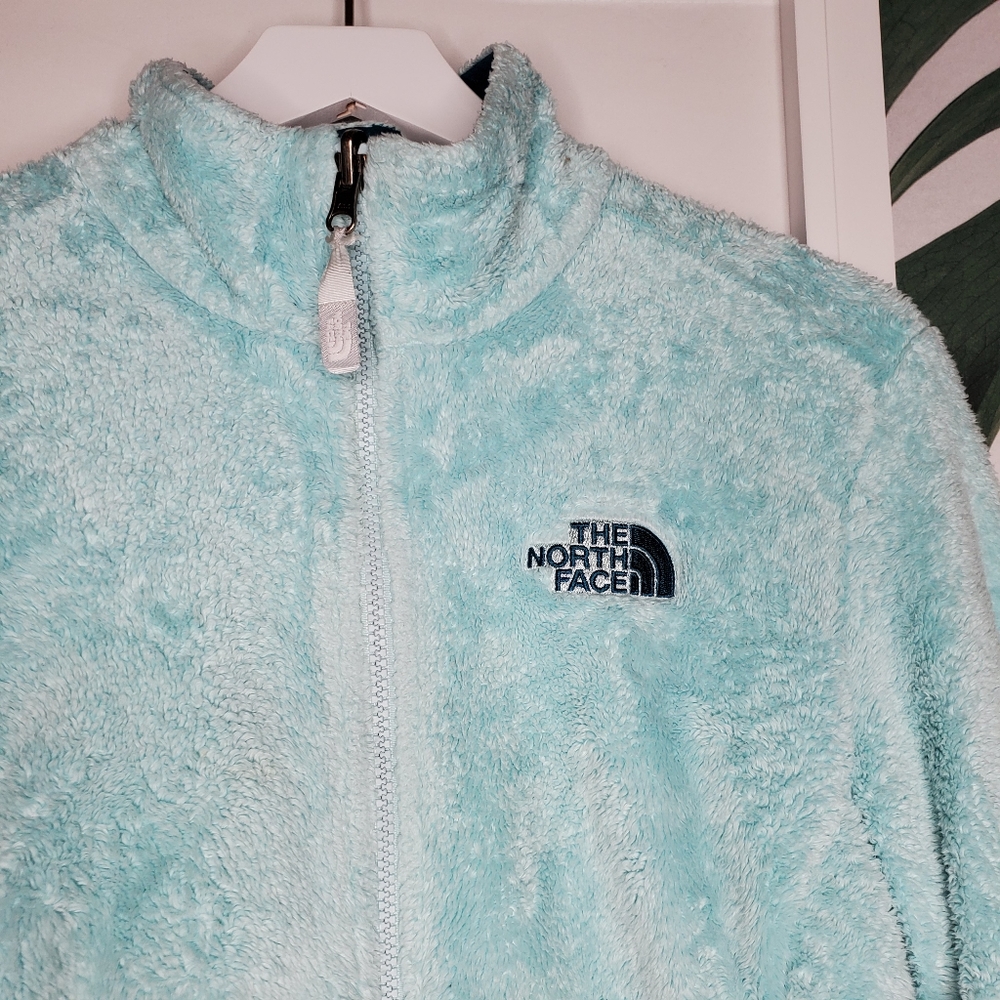 The North Face Osito 2 Fleece Full Zip Jacket Blue - Picture 2 of 7